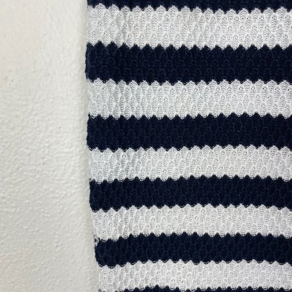 Diane von Furstenberg Woman's 2 Walda Black and White Striped‎ Knit Penci… - Picture 3 of 7
